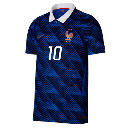 Maillot de foot extérieur version joueur Coupe du Monde 2026 Mbappe #10 France