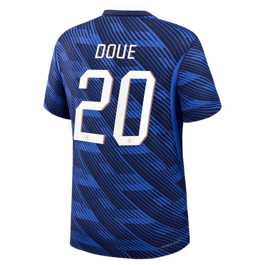 Camiseta de fútbol de la selección francesa de visitante, versión jugador, Mbappe #10, Copa del Mundo 2026