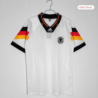 Camiseta retro de fútbol de Alemania para la Eurocopa 1992