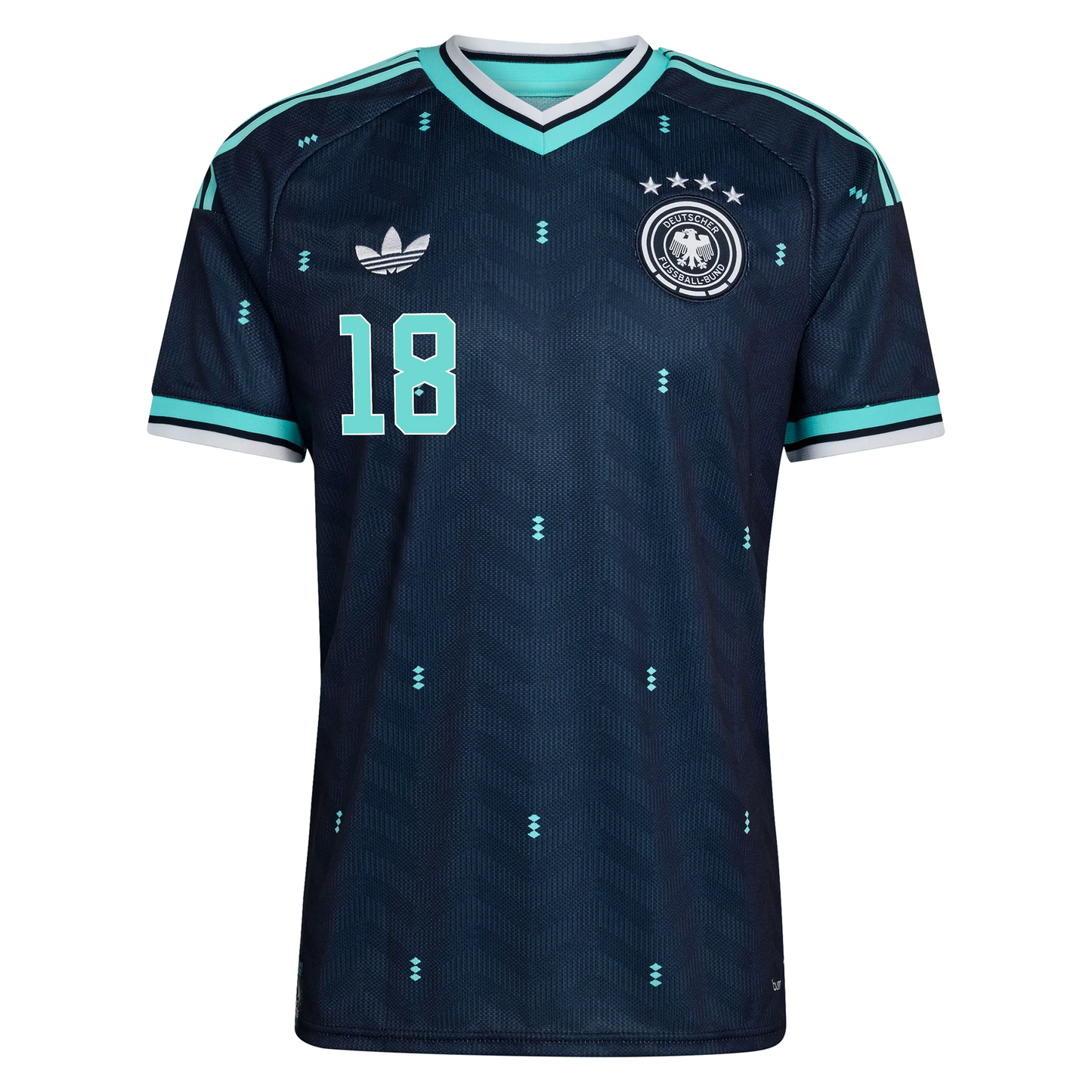 Camiseta de Fútbol Visitante Wirtz #17 Alemania 2026