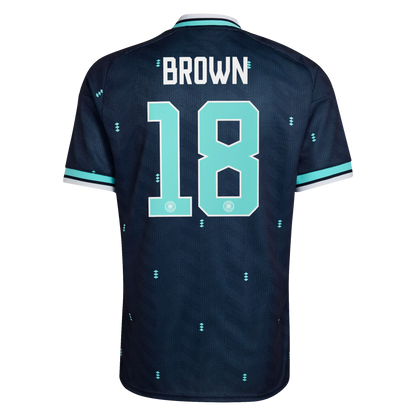 Camiseta de Fútbol Visitante Wirtz #17 Alemania 2026