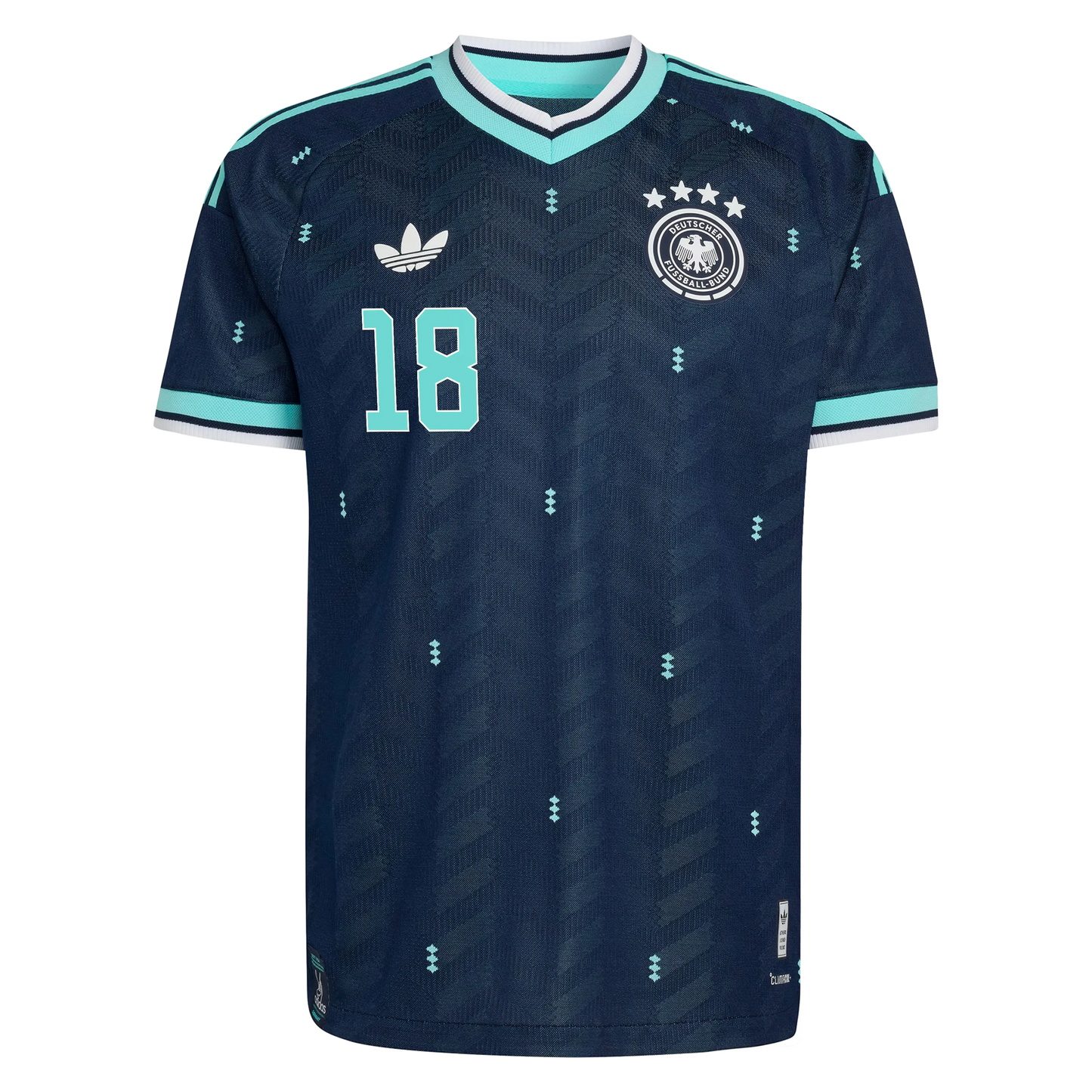 Maillot domicile de football KIMMICH n°6, version joueur Allemagne, Coupe du Monde 2026