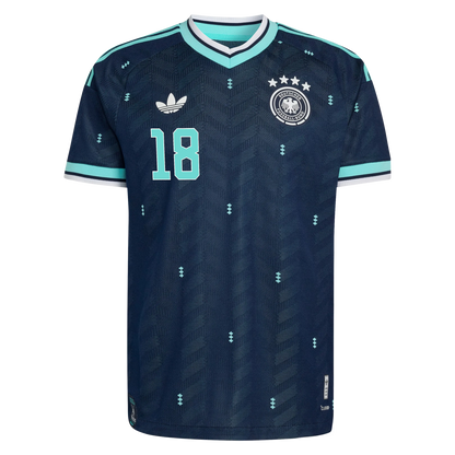 Maillot domicile de football KIMMICH n°6, version joueur Allemagne, Coupe du Monde 2026
