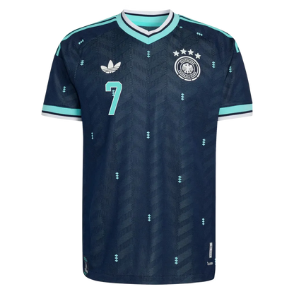 Camiseta de fútbol de local de la selección alemana, versión jugador, número 6, Copa Mundial de 2026, con Kimmich.