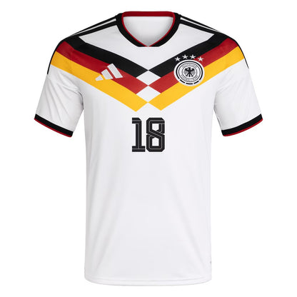 Maillot domicile de l'Allemagne KIMMICH n°6 pour la Coupe du Monde 2026