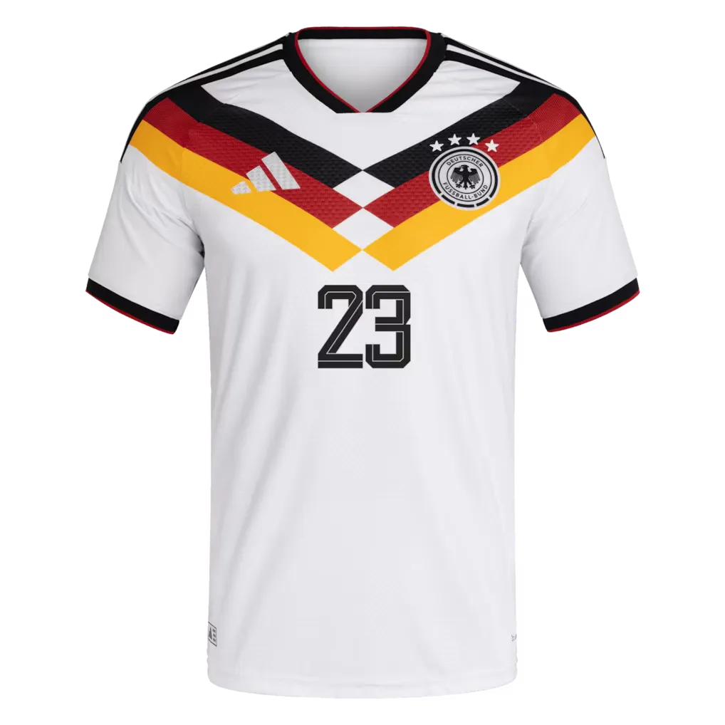 NMECHA #23 Germany Player Version Home Soccer Jersey 2026 World Cup