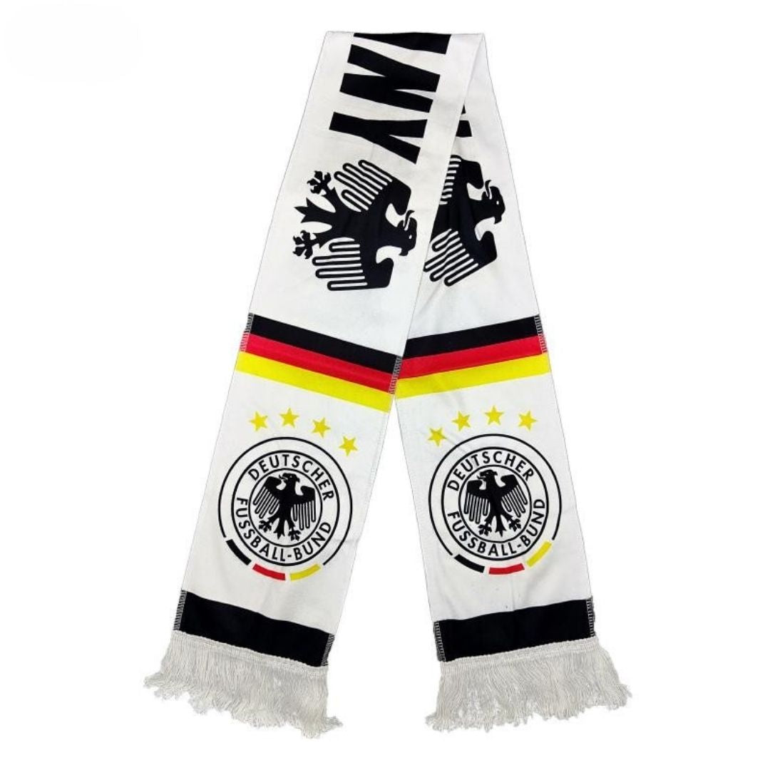 Germany Scarf White