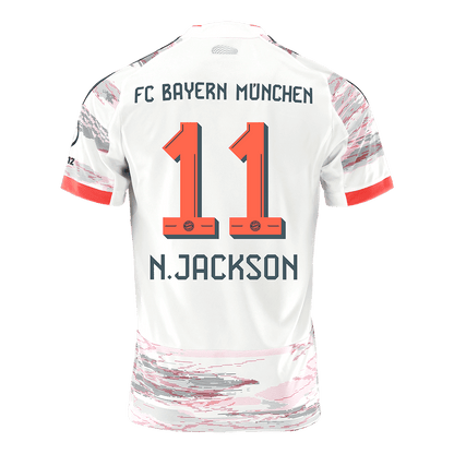 N.JACKSON #11 Bayern Munich Away Soccer Jersey 2025/26