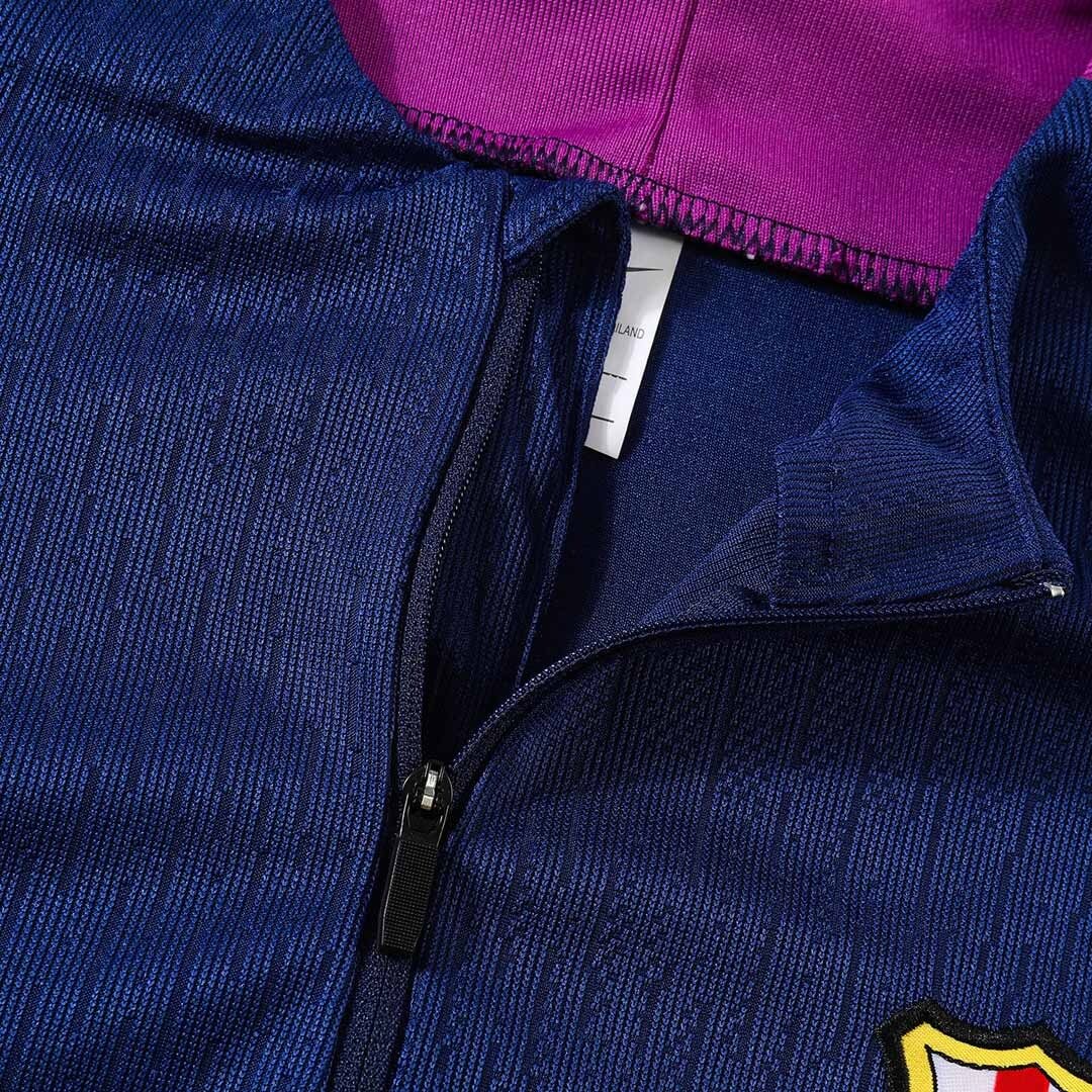 Barcelona Kid's Tracksuit 2025/26 Navy 1/4 Zip