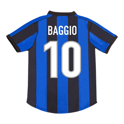 BAGGIO #10 Inter Milan 2009/10 Home Retro Football Jersey