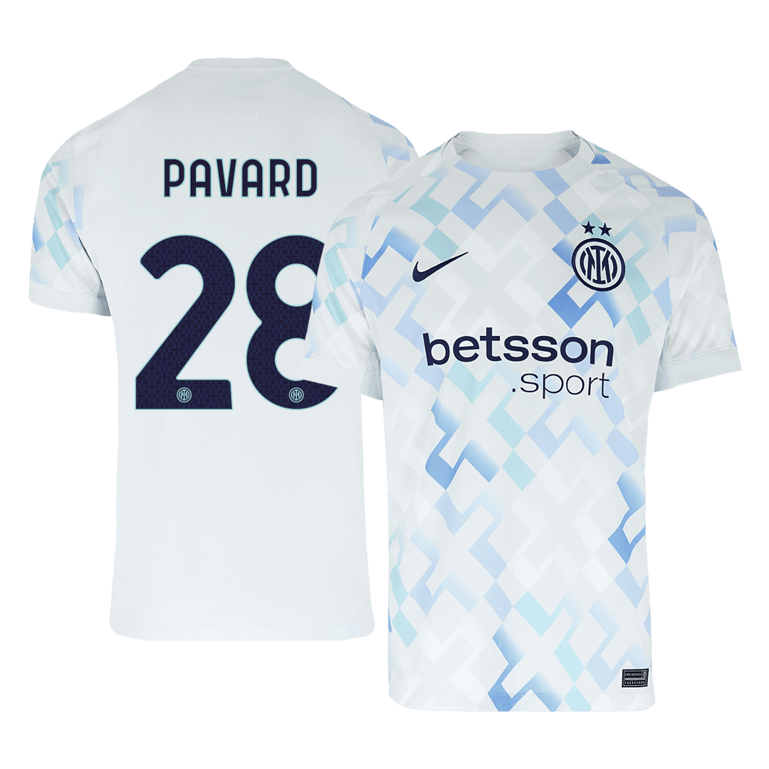 PAVARD #28 Inter Milan Away Soccer Jersey 2025/26