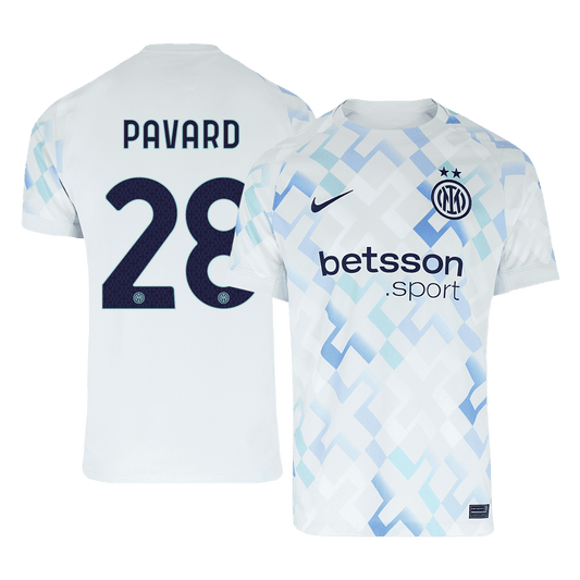 PAVARD #28 Inter Milan Away Soccer Jersey 2025/26