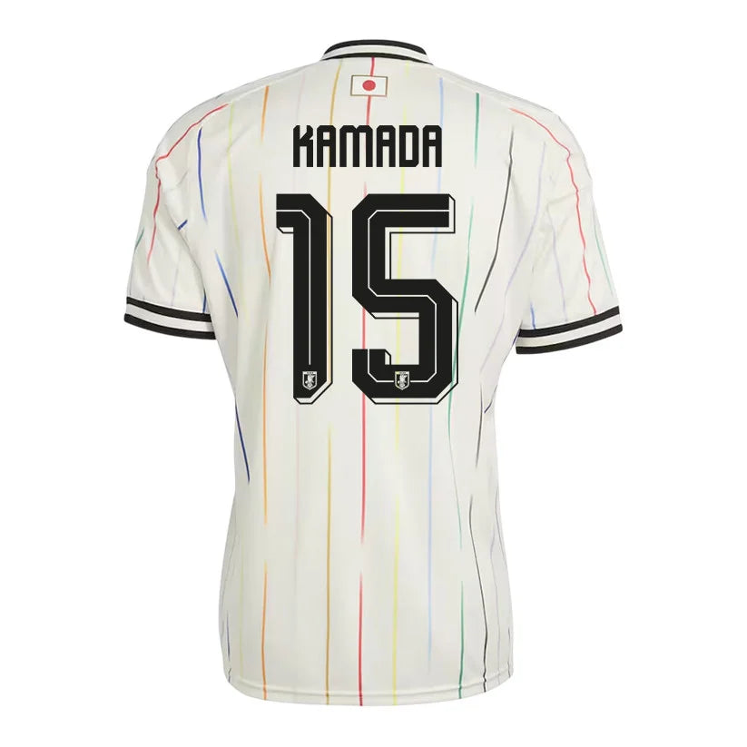Kamada #15 Japan 2026 World Cup Away Soccer Jersey
