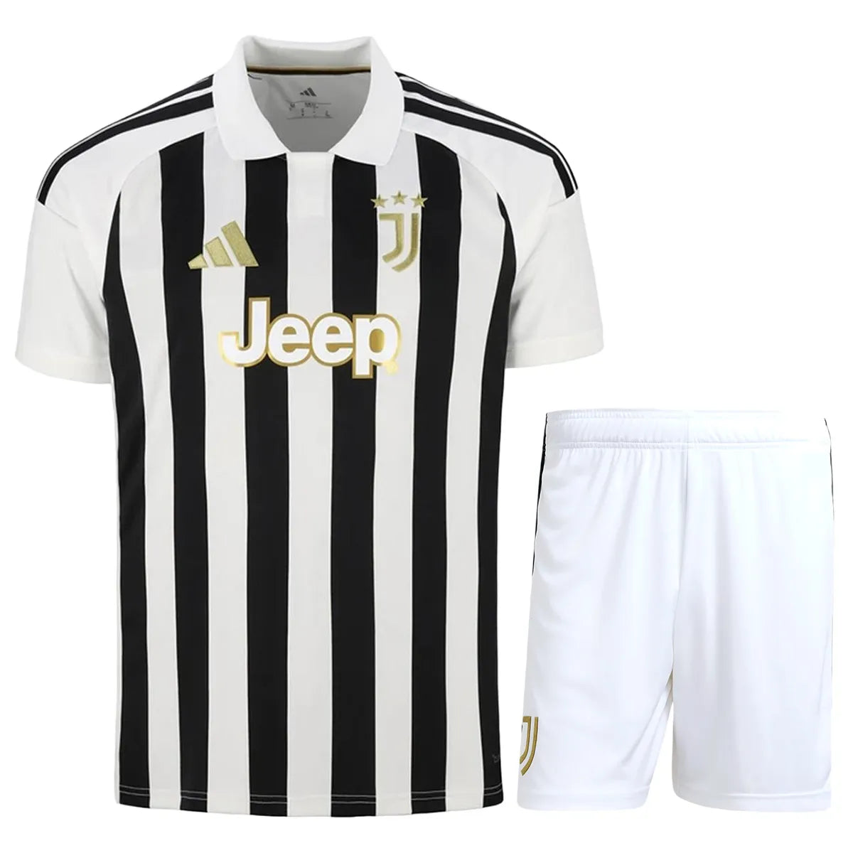 Turin Black & White Home Kit - Jersey+Shorts 2026/27