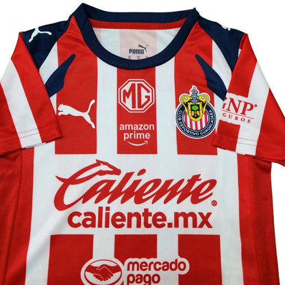 Conjunto de fútbol Chivas para niños, temporada 2025/26 (camiseta + pantalón corto).