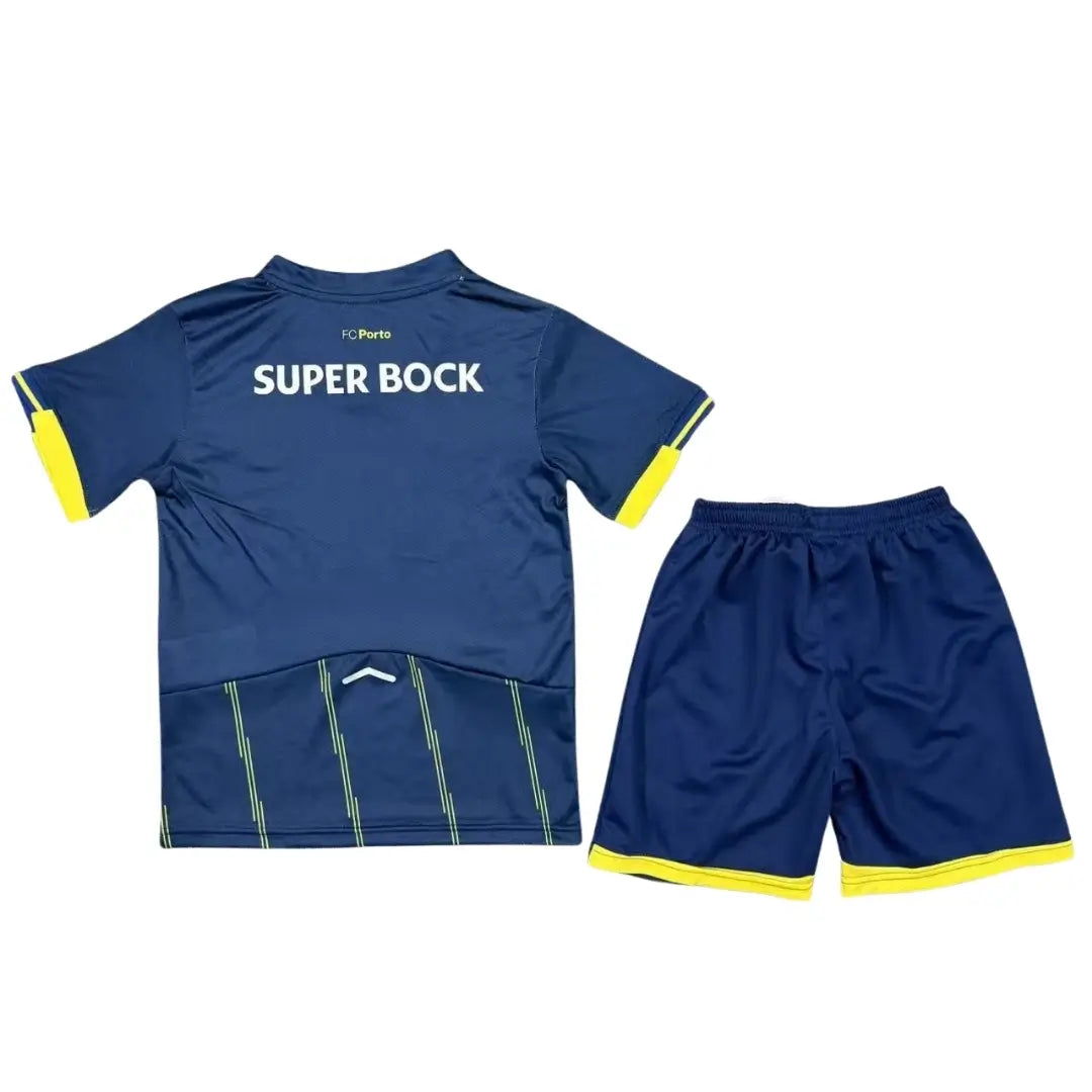 Kid's FC Porto Fourth Away Soccer Jersey Kit 2025/26