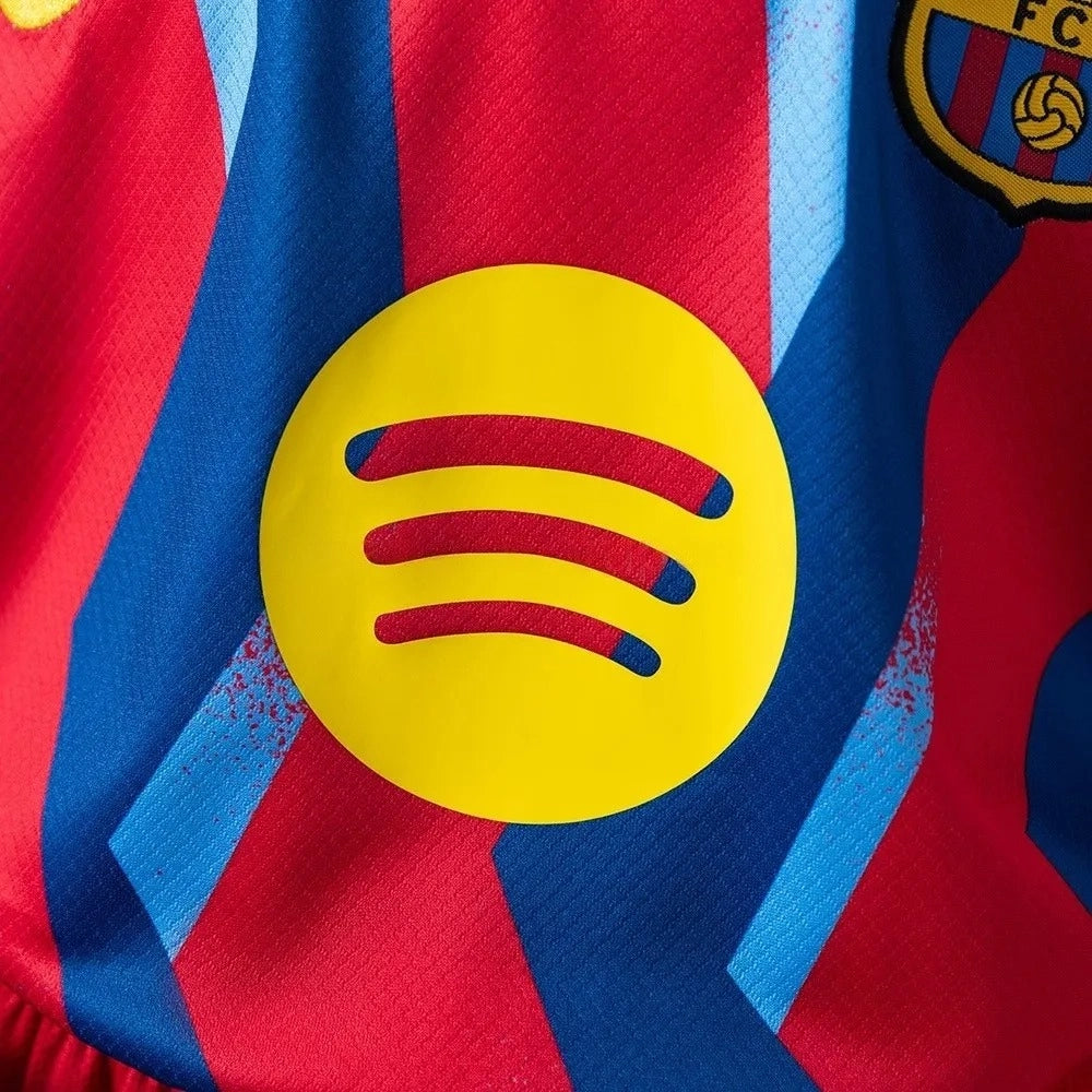 Cuarto uniforme de visitante del Barcelona para niños (Camiseta y pantalón corto) 2025/26