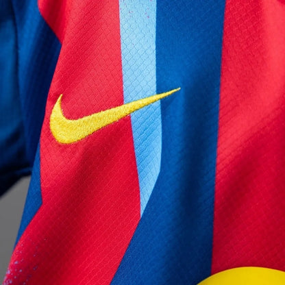 Cuarto uniforme de visitante del Barcelona para niños (Camiseta y pantalón corto) 2025/26