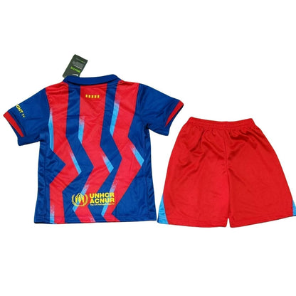 Barcelona Kid's Fourth Away Soccer Kit - Jersey+Shorts 2025/26