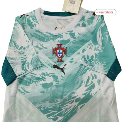 Portugal Kid's Away Kit - Jersey+Shorts 2026 World Cup
