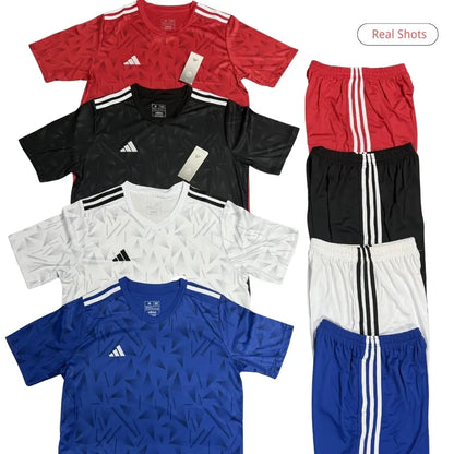 Kid's Blank Custom Soccer Kit - Jersey + Shorts R025