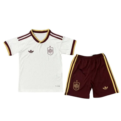 Spain Kid's Away Soccer Kit - Jersey+Shorts 2026