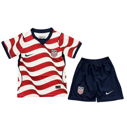 Kit de football domicile USMNT pour enfant (maillot+short) 2026