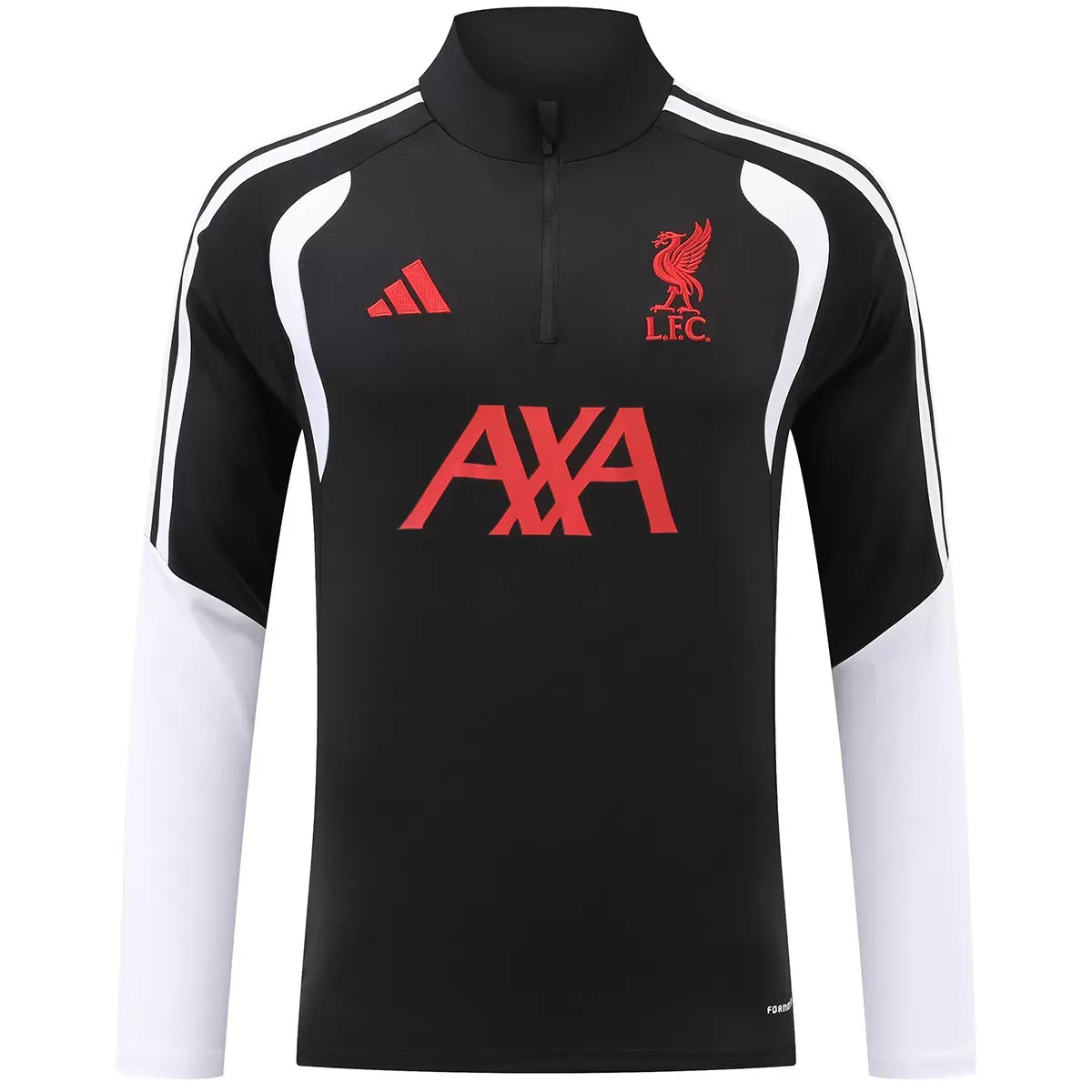 Kid's Liverpool 1/4 Zip Tracksuit 2026/27 Black