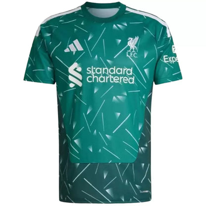 Maillot de gardien de but de Liverpool vert 2025/26