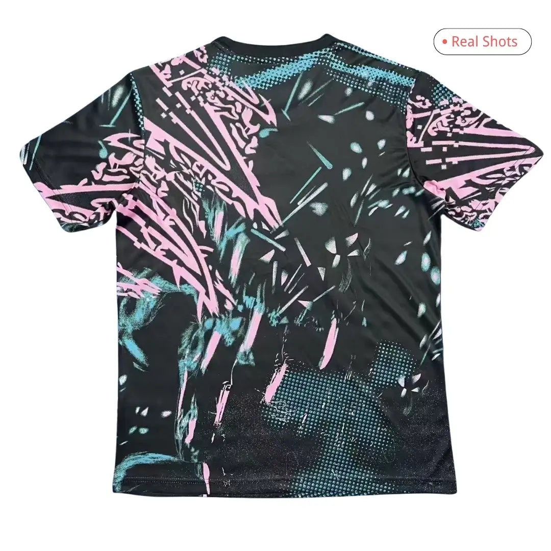 Maillot de football d'avant-match de Liverpool 2025/26 Noir