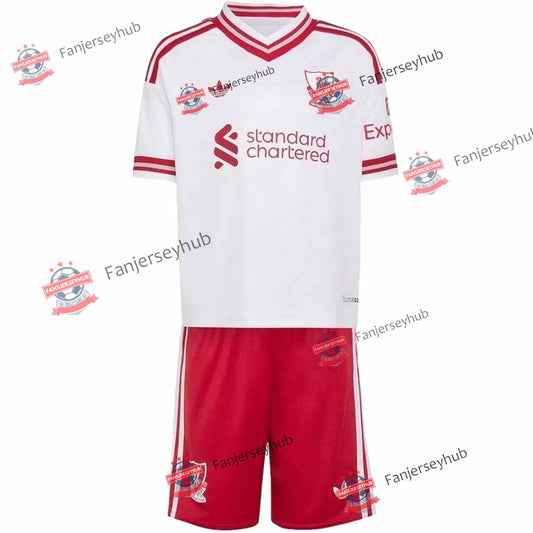 Kid's The Reds Away Kit - Jersey+Shorts 2026/27