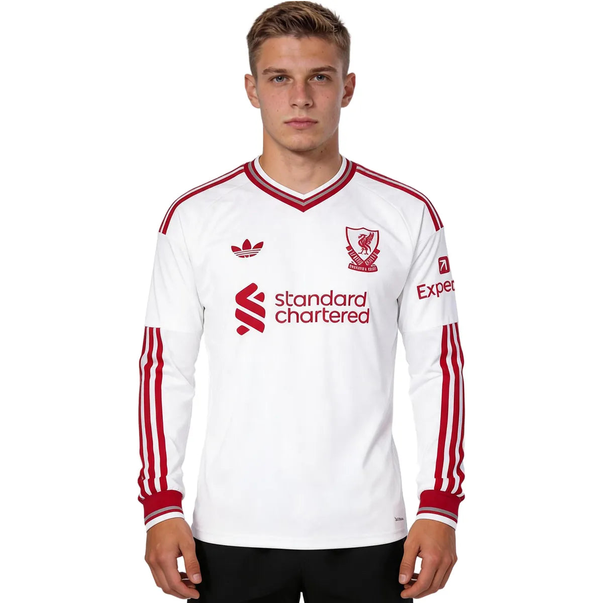 Maillot domicile manches longues de Liverpool 2025/26
