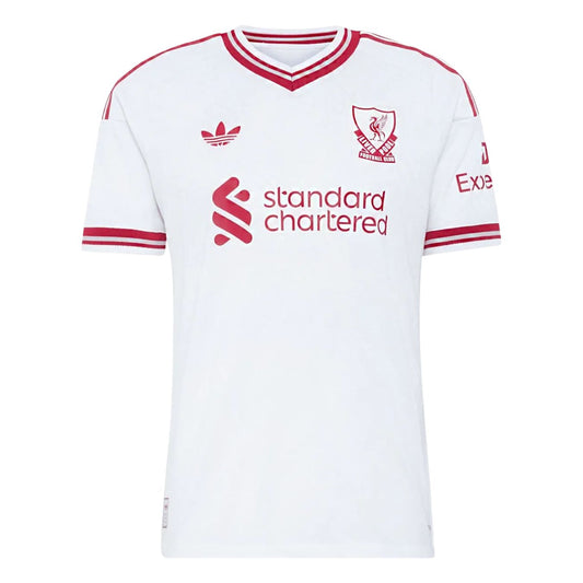 Camiseta de fútbol del Liverpool, versión jugador local, temporada 2025/26