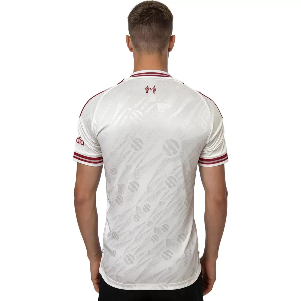 Maillot domicile de Liverpool, version joueur, saison 2025/26