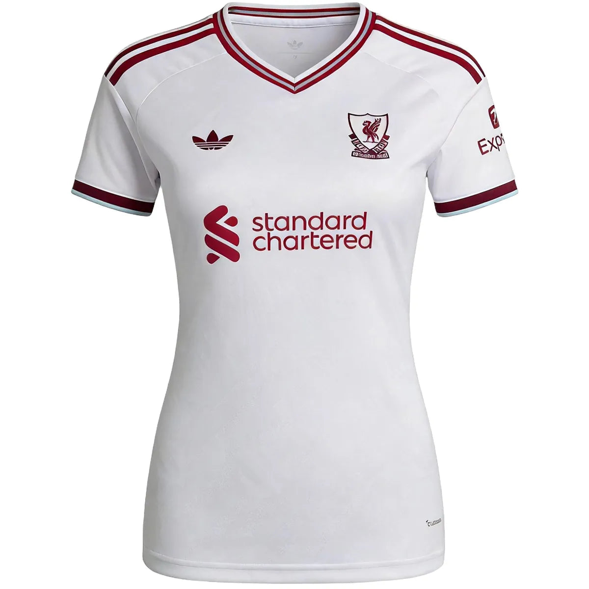 Maillot domicile de l'équipe féminine de Liverpool 2025/26