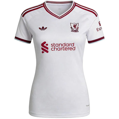Maillot domicile de l'équipe féminine de Liverpool 2025/26