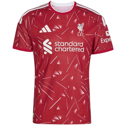 Maillot domicile de Liverpool, version joueur, saison 2025/26