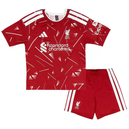 Tenue domicile enfant de Liverpool - Maillot + Short 2025/26
