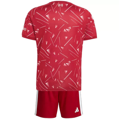 Tenue domicile enfant de Liverpool - Maillot + Short 2025/26