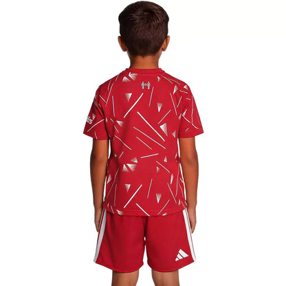 Tenue domicile enfant de Liverpool - Maillot + Short 2025/26