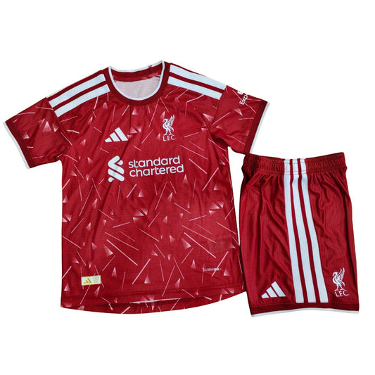 Conjunto infantil de la primera equipación del PSG (camiseta + pantalón corto) 2025/26