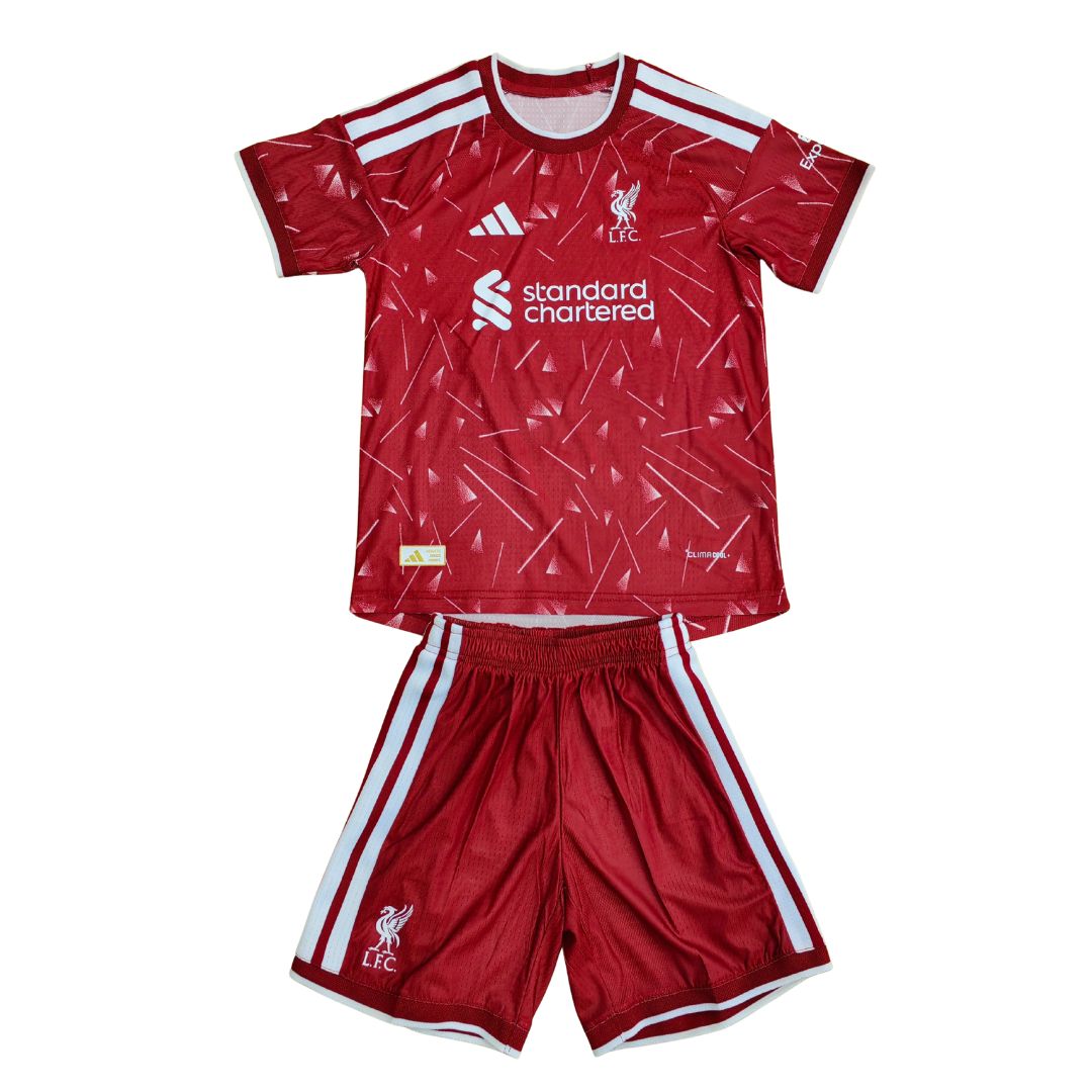 Conjunto infantil de la primera equipación del PSG (camiseta + pantalón corto) 2025/26