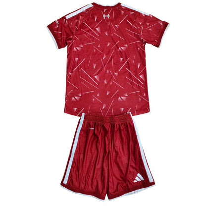 Conjunto infantil de la primera equipación del PSG (camiseta + pantalón corto) 2025/26