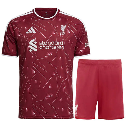 Tenue domicile de Liverpool - Maillot + Short 2025/26