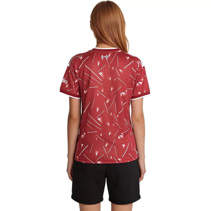 Maillot domicile de l'équipe féminine de Liverpool 2025/26