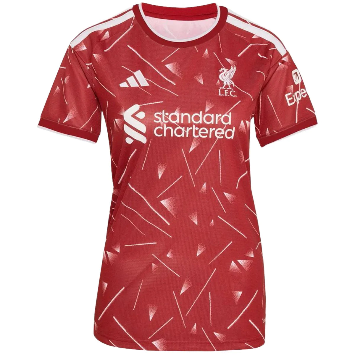Maillot domicile de l'équipe féminine de Liverpool 2025/26