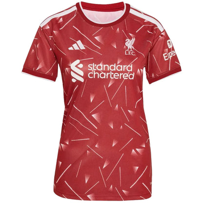 Maillot domicile de l'équipe féminine de Liverpool 2025/26