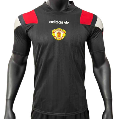 Manchester United Retro EQT T-Shirt Black