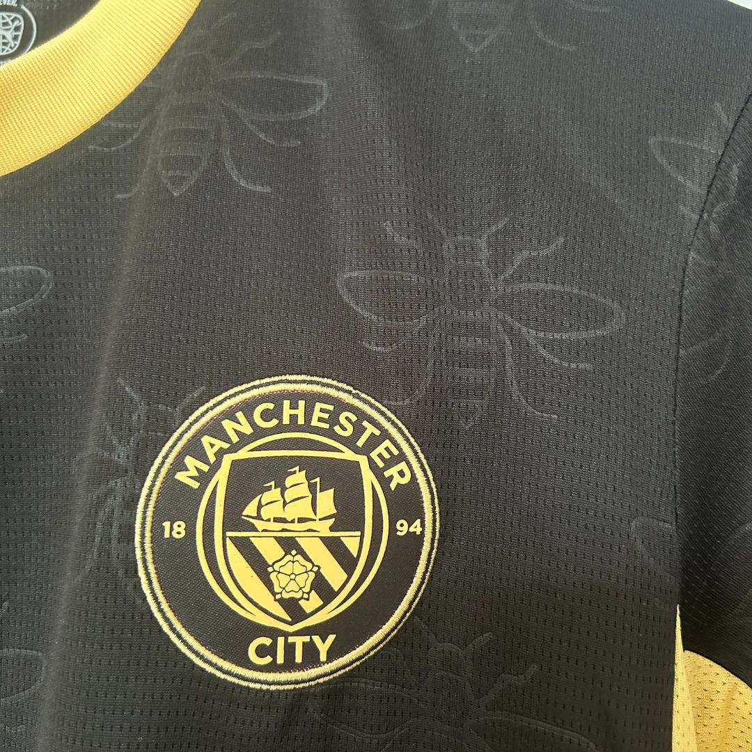 Maillot domicile de Manchester City FODEN n° 47, saison 2025/26, bleu
