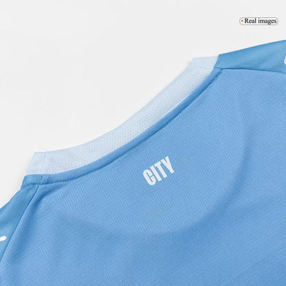 RODRIGO #16 Manchester City Home Soccer Jersey 2026/27 Blue